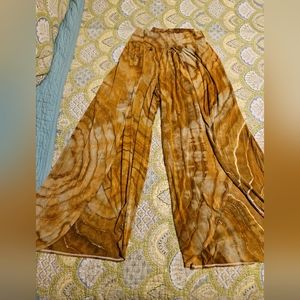 Katya Moon Dyes Split leg pants